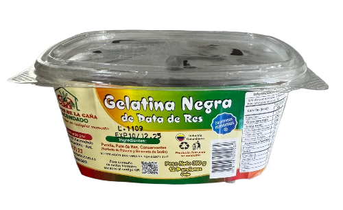 Gelatina Negra Caja